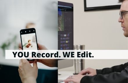 You Record. We Edit. FAST Video services – Altoona